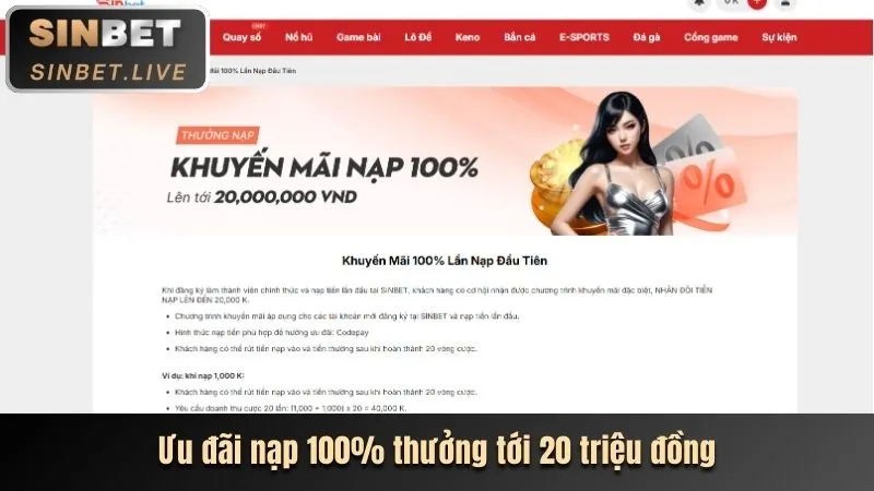 Khuyến mãi chào mừng thành viên mới tại 5699 top